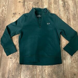 Vineyard Vines Kids Green Pullover Shirt